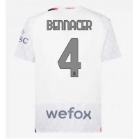 AC Milan Ismael Bennacer #4 Vonkajší futbalový dres 2023-24 Krátky Rukáv
